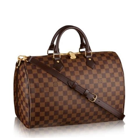 louis vuitton speedy 35 damier ebene replica|louis vuitton damier ebene clutch.